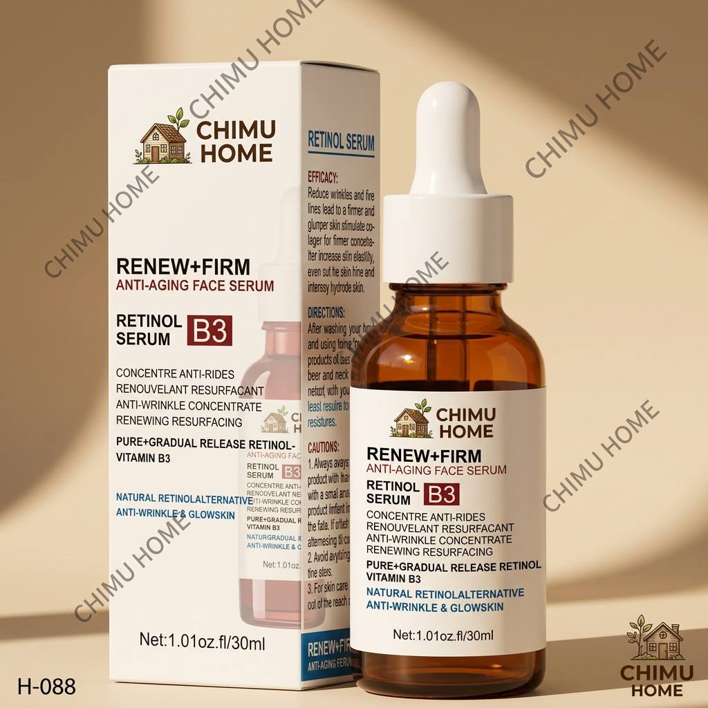 Hyaluronic Acid Facial Serum - 【CHIMU HOME】Suero facial con retinol B3