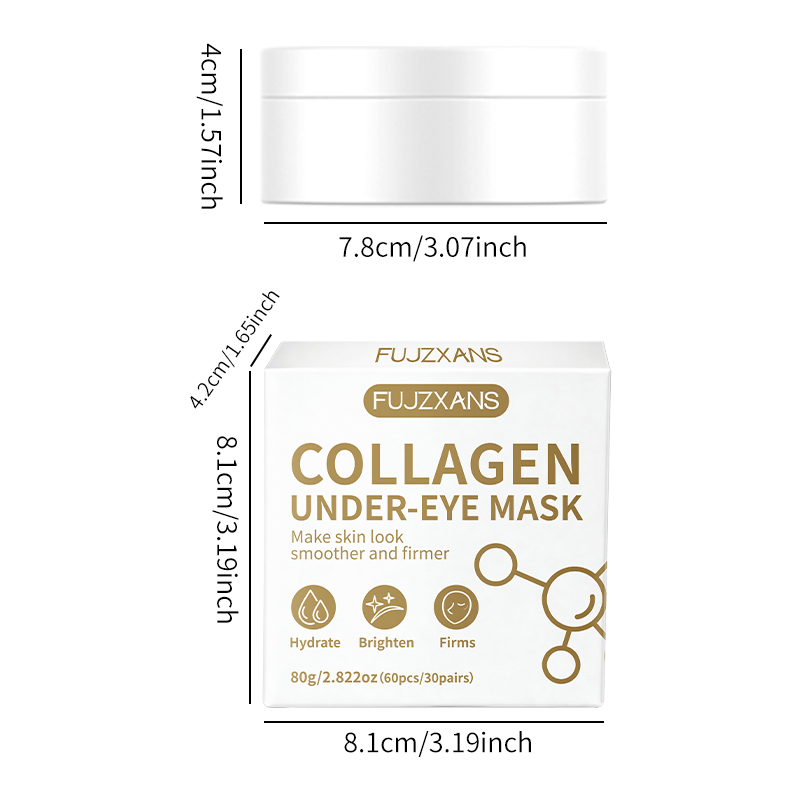 Mascarilla de ojos con bio-col - Collagen Under Eye Patches reseña y precio