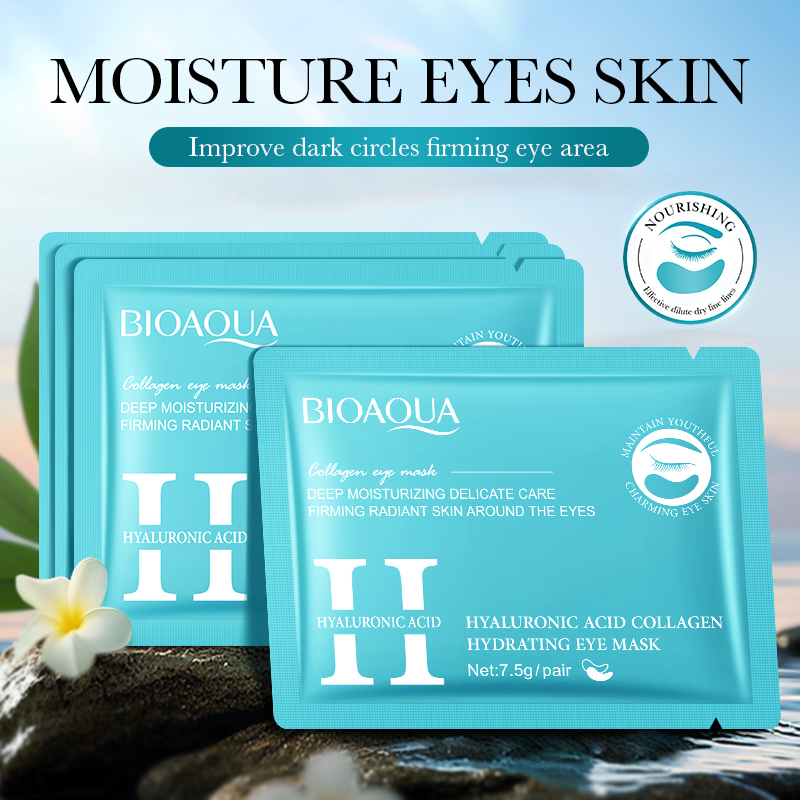 BIOAQUA Retinol cristal coláge - Collagen Under Eye Patches reseña y precio