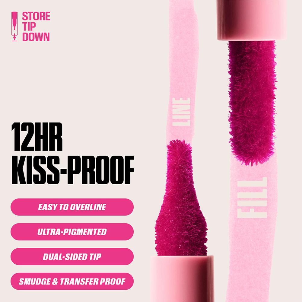 Lápiz Delineador de labios mat - Matte Velvet Lip Tint Long Lasting reseña y precio