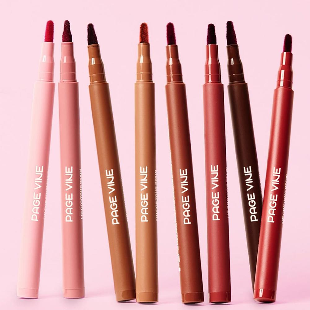 Lápiz Delineador de labios mat - Matte Velvet Lip Tint Long Lasting reseña y precio