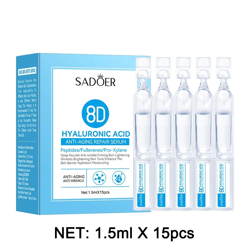 1 Caja de 15 Unidades de Esenc - Hyaluronic Acid Facial Serum reseña y precio