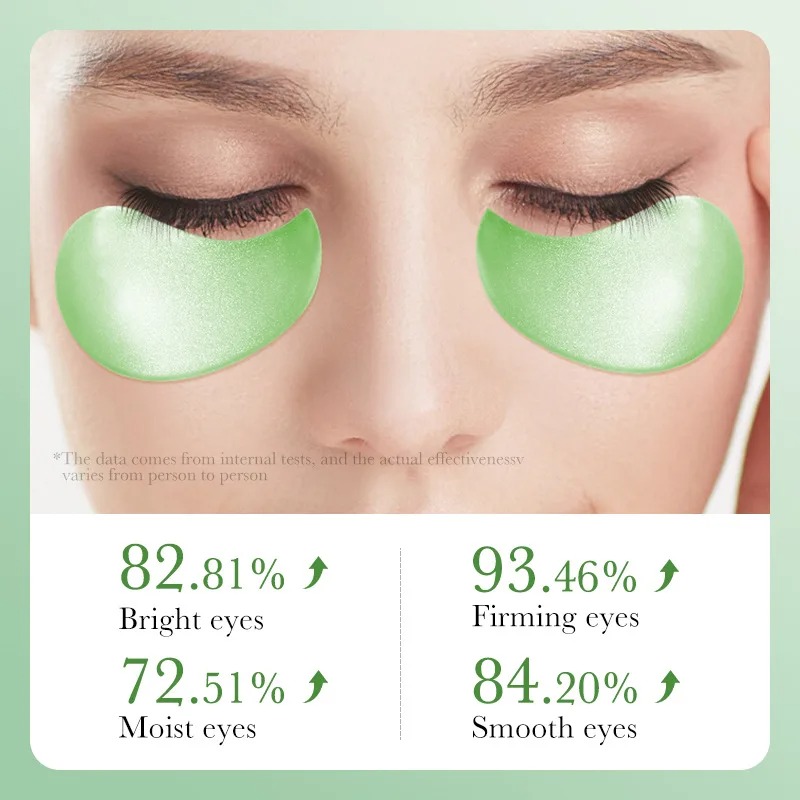 Mascarilla de colágeno de Aloe - Collagen Under Eye Patches reseña y precio