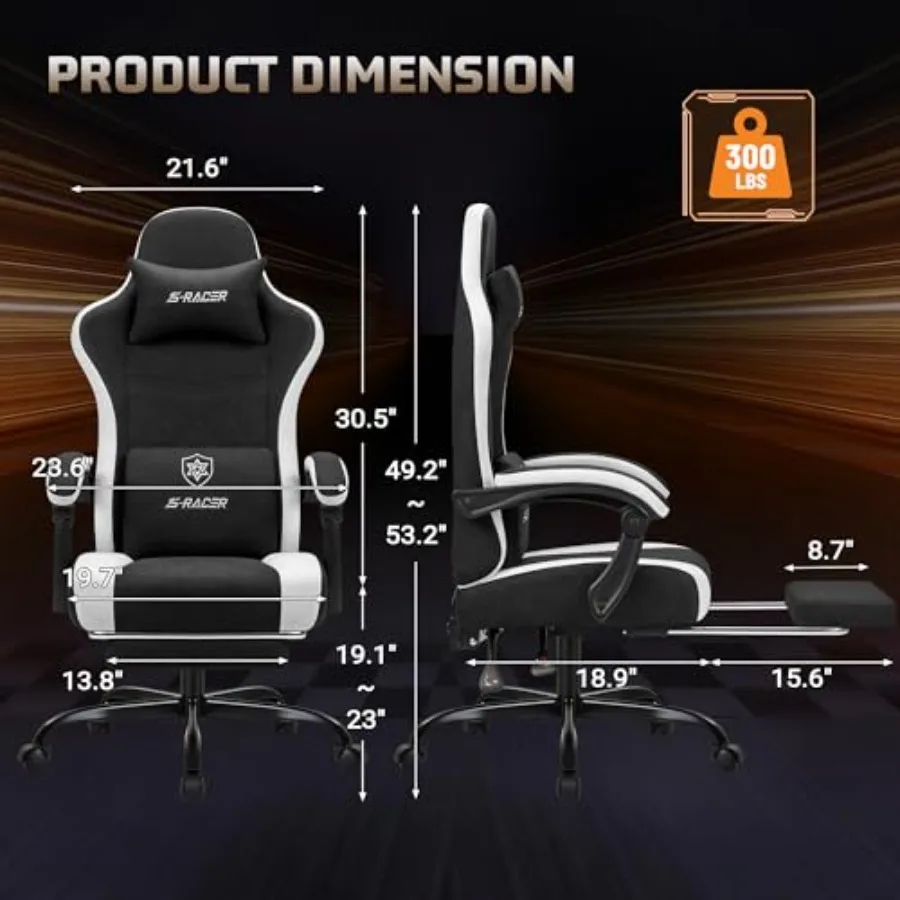 Silla de juego para adultos co - Massage reseña y precio