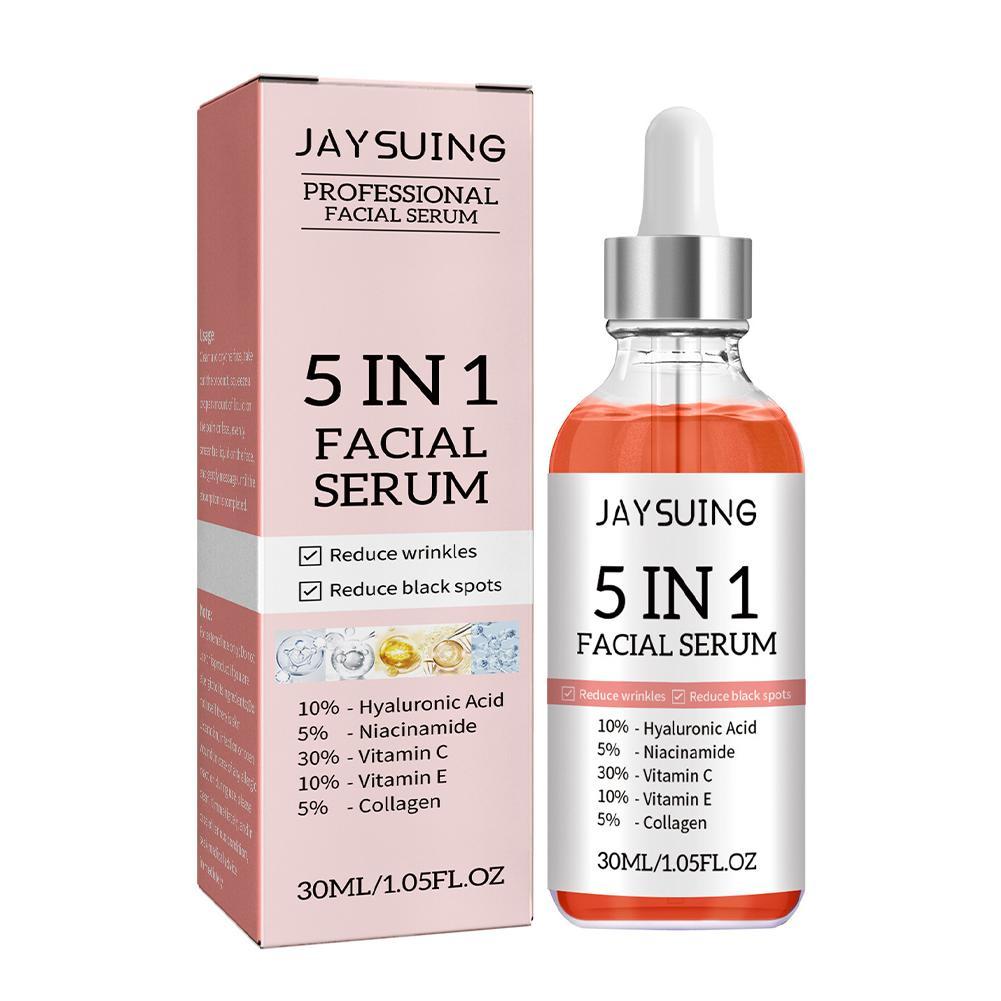 Suero Facial 5 en 1 con Vitami - Niacinamide Pore Shrinking Essence reseña y precio