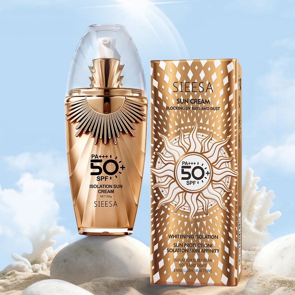 Protector Solar Facial SPF 50+ - Spf 50 Waterproof Sunscreen reseña y precio