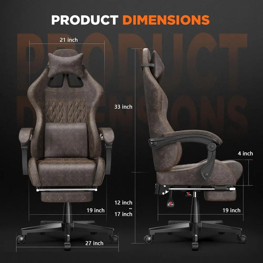 Silla ergonómica para juegos c - Massage reseña y precio